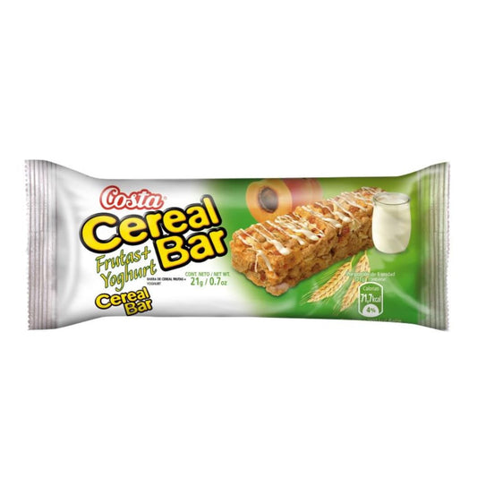 Cereal Bar Frutas Yoghurt Costa 21 g
