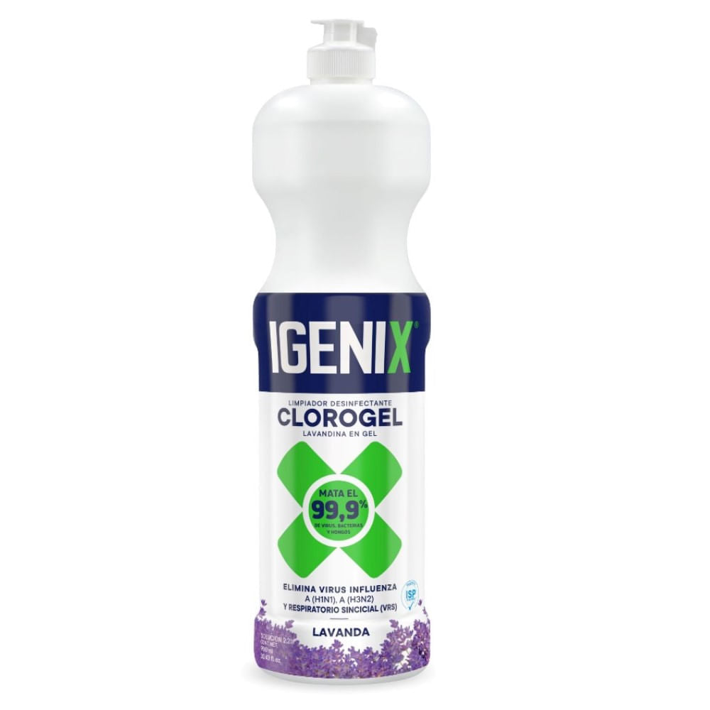 Cloro Gel Igenix Lavanda 900 ml