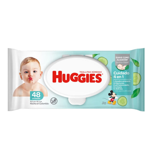 Toalla Humeda Huggies 48 unid