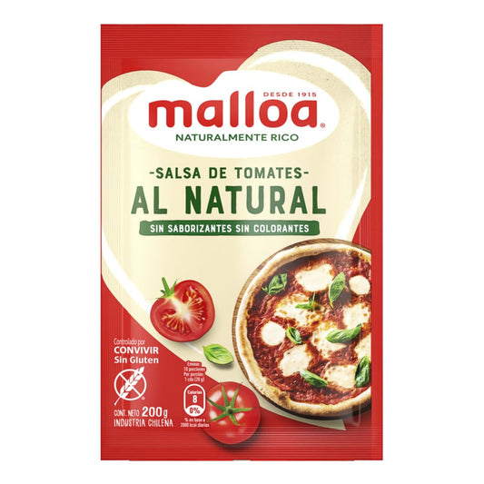 Salsa Tomate Malloa 200 grs