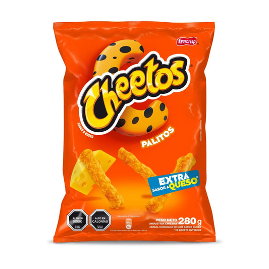 Cheetos extra queso 280 g
