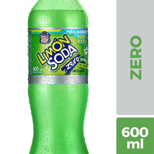 Bebida Limon Soda Zero 600 ml