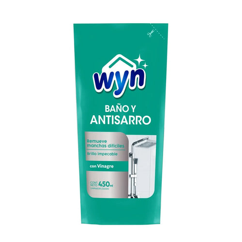 Limpiador de baño Wyn 450 ml formato recarga