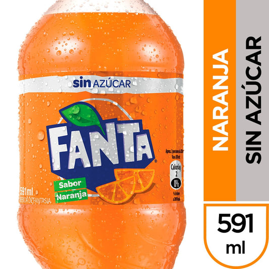 Bebida Fanta Zero 591 ml