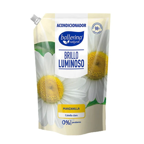 Acondicionador Ballerina Brillo Luminoso Manzanilla 750 ml