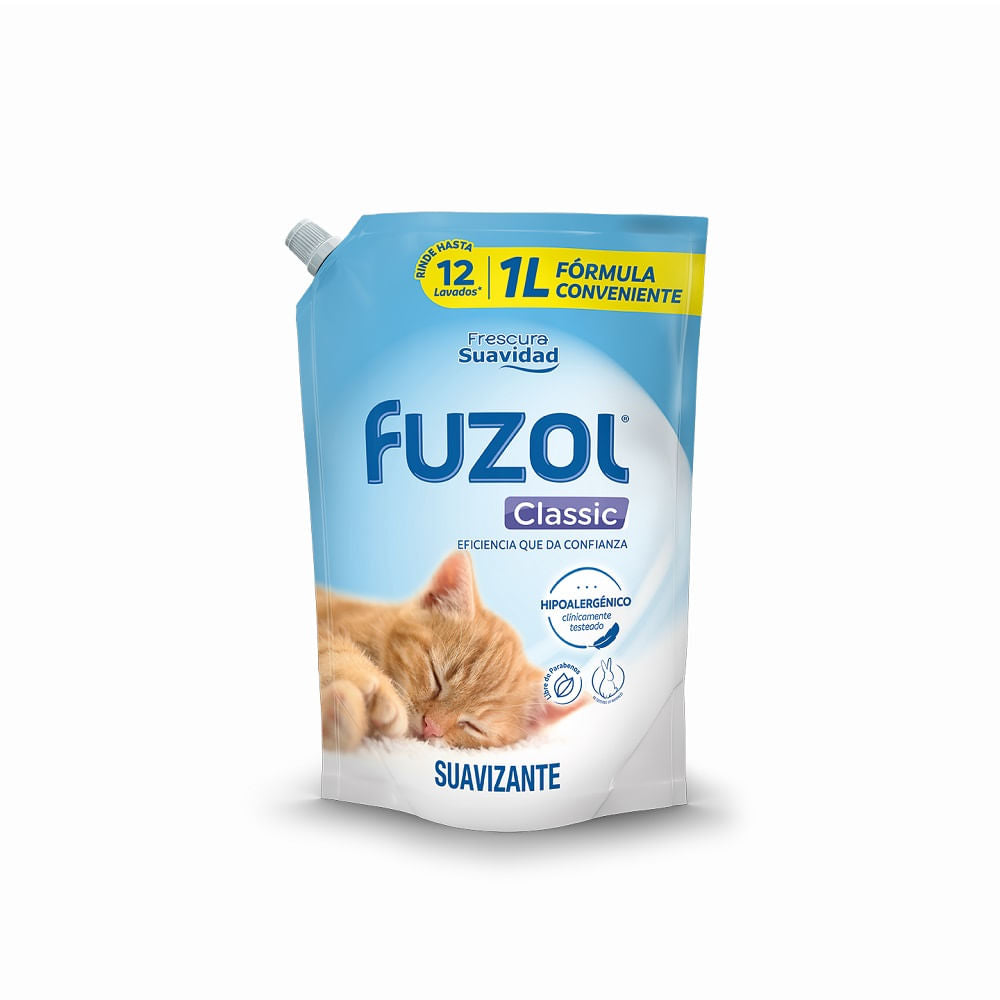 Suavizante de ropa Fuzol Classic 1 L