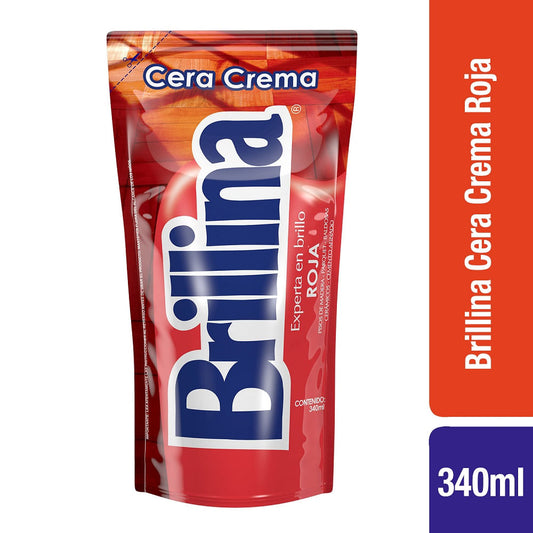 Cera roja Brillina 340 ml