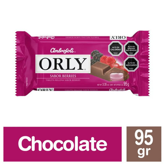 Chocoltae Barra Berries Orly 95g