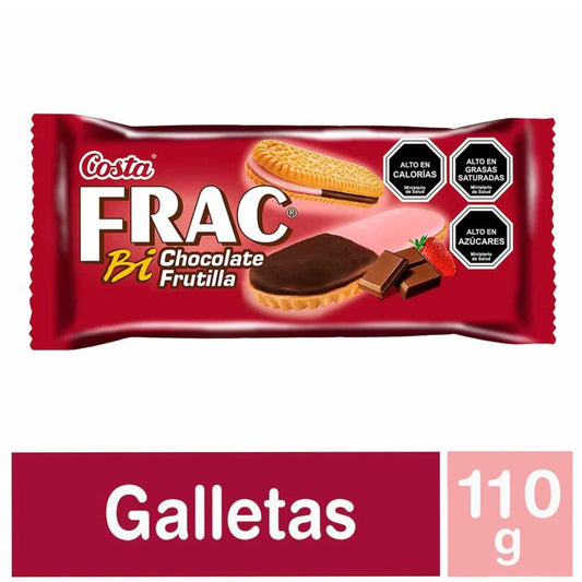 Galleta Frac Chocolate Frutilla 110g