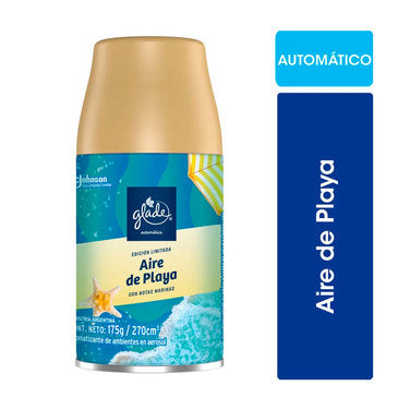 Desodorante Glade Automático Repuesto Aire de Playa