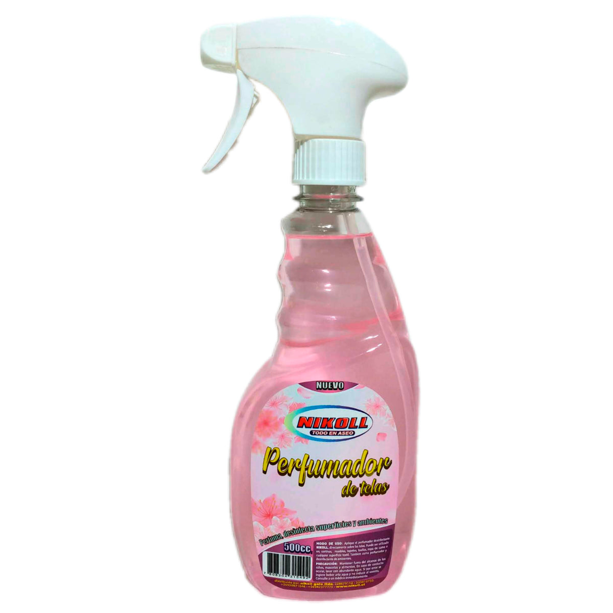 Perfumador de tela chicle Nikoll gatillo 500 ml