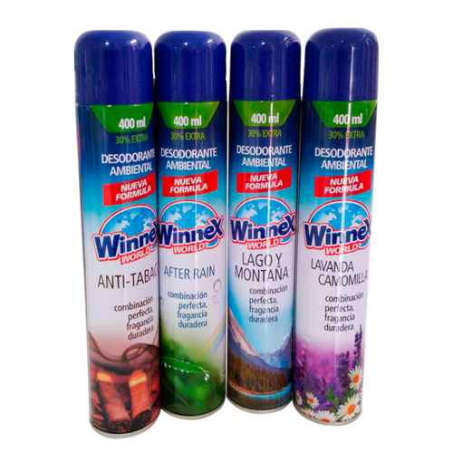 Desodorante ambiental Winnex after rain 400 ml