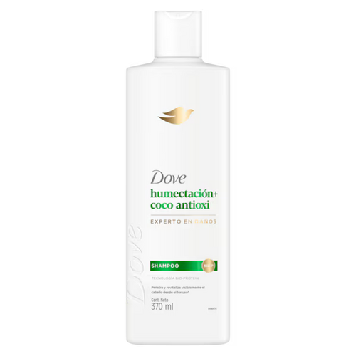 Shampoo Dove humectación + coco antioxi 370 ml