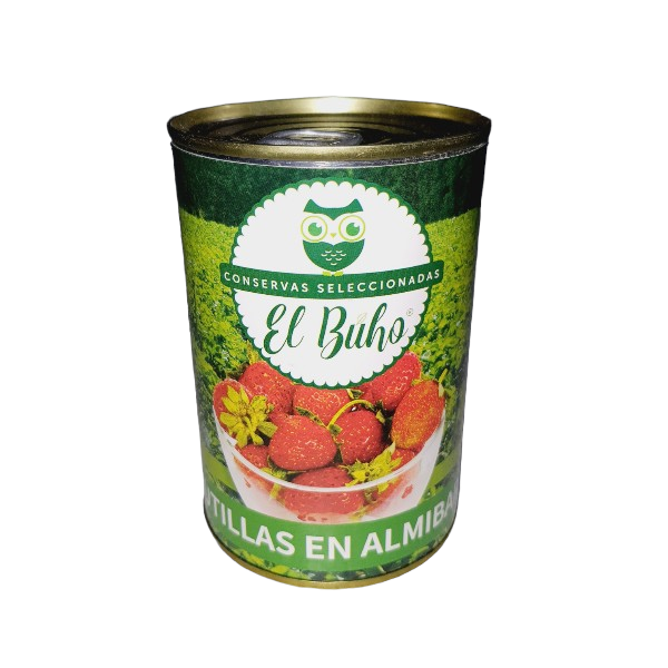 Frutillas en Almibar El Buho 410 g