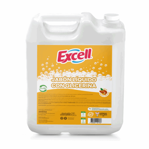 Jabón Líquido Excell 5 L Yogurt Almendra