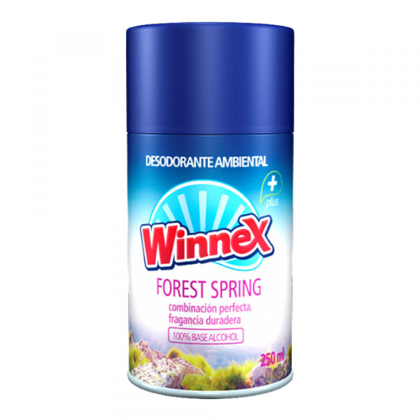 Desodorante ambiental Winnex repuesto automático forest spring