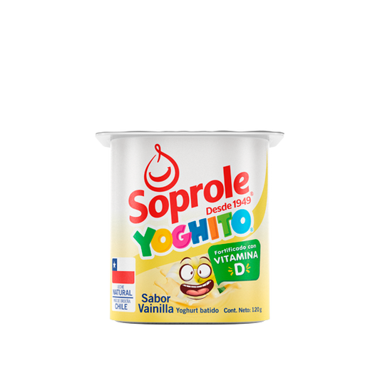 Yogurth Soprole Vainilla 120 g
