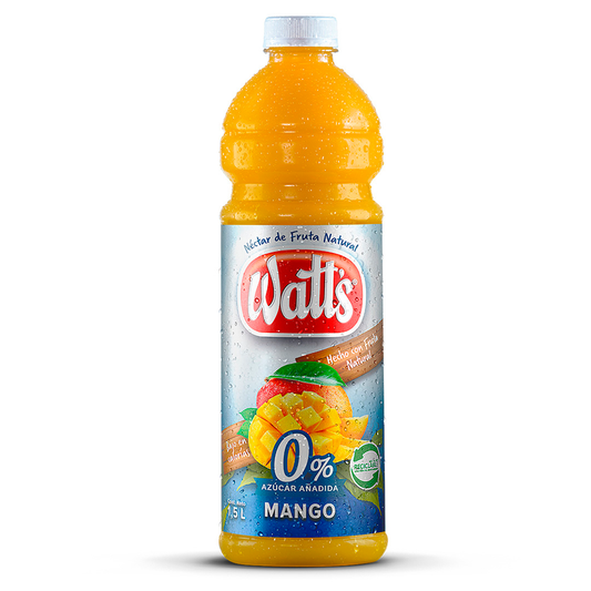 Jugo Nectar Mango Sin Azucar Watts 1,5 Lt