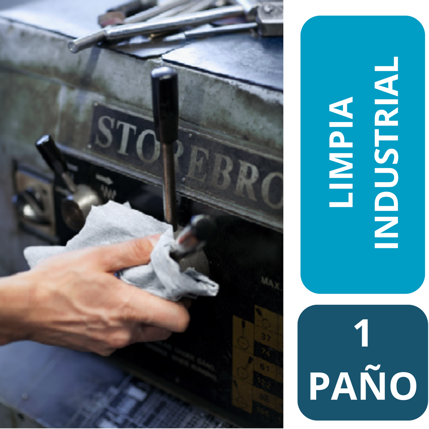 Wipe Tork Limpieza Gris Interfoliado 4X120 Paños