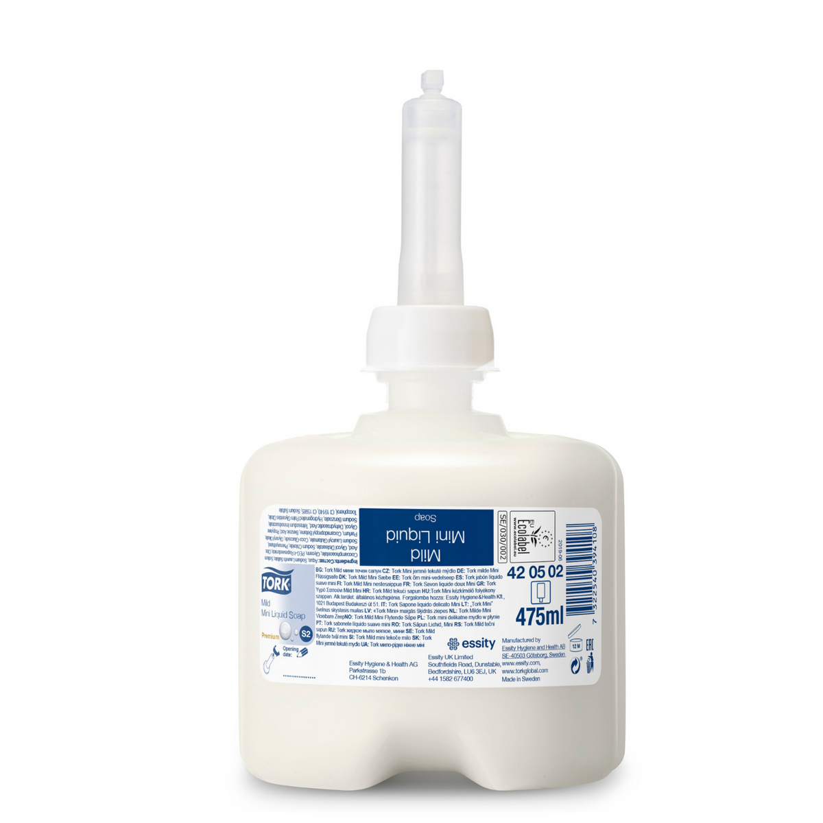 Jabón Tork Premium Suave 8X475 Ml