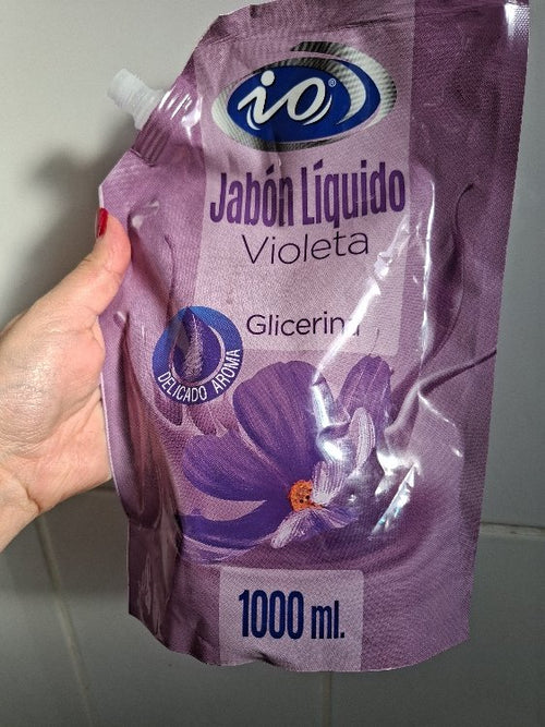 Jabón líquido IO violeta 1 L