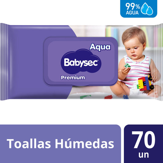 Toalla Humeda Babysec 70 unidades