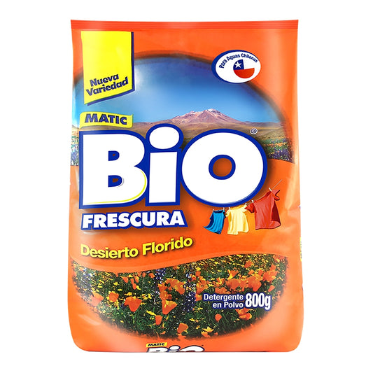Detergente Polvo Biofrescura Desierto 800 grs