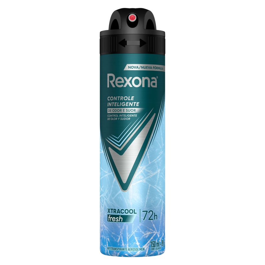 Desodorante Spray Rexona Men Xtracool 150 ml - Frescura Intensa