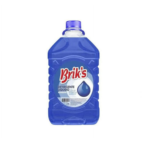 Detergente Matic Briks Azul 5 Litros