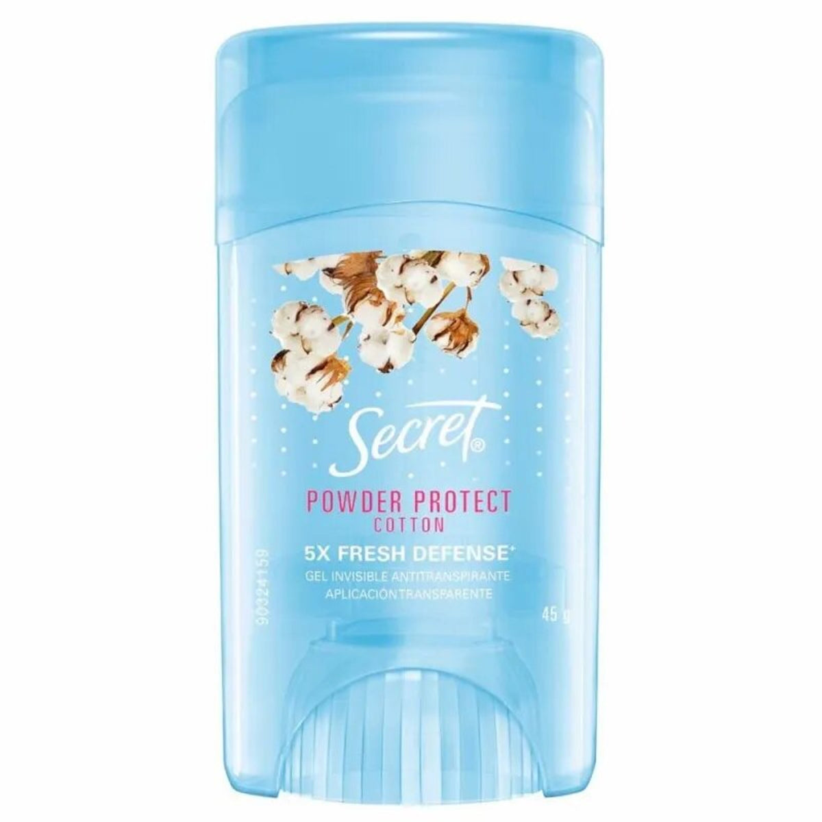 Desodorante Gel Mujer Secret Powder Protect Cotton 45ml