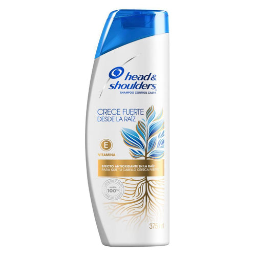 Shampoo Head & Shoulders crece fuerte de la raíz 375 ml