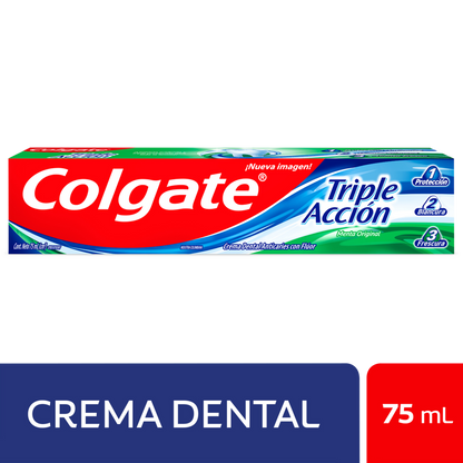 Pasta Dental Colgate Triple Acción 75ml
