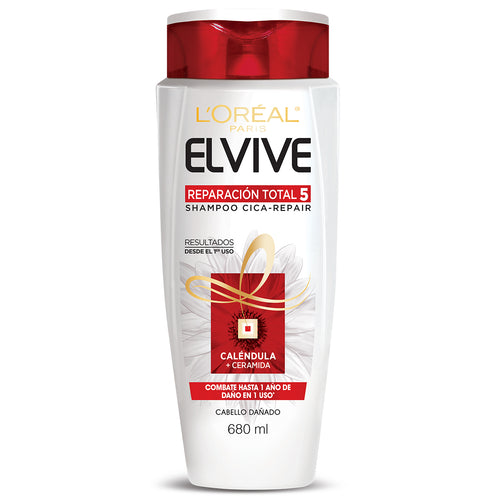 Shampoo ELVIVE Reparacion Total 5 680 ml