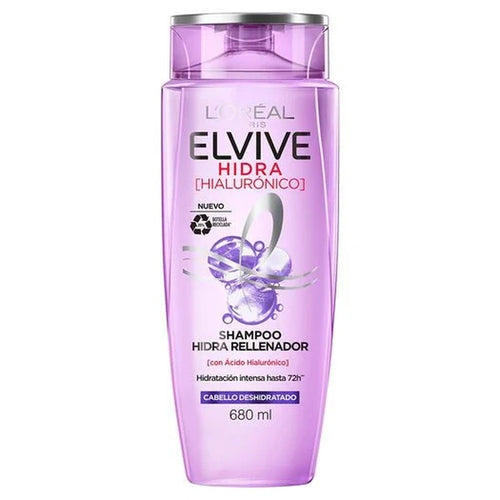 Shampoo Elvive hidra hialurónico 680 ml