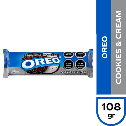 Galleta Oreo Cookies and Cream 108g
