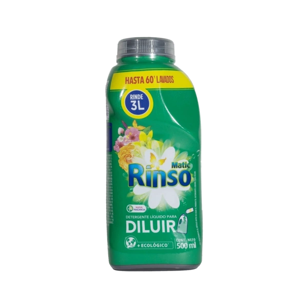 Detergente líquido Rinso para diluir 500 ml