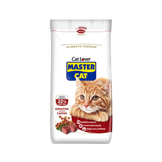 Alimento Master Cat Adulto Carne 20 kg