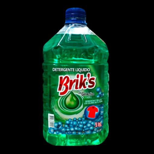 Detergente Matic Briks verde 5 Litros