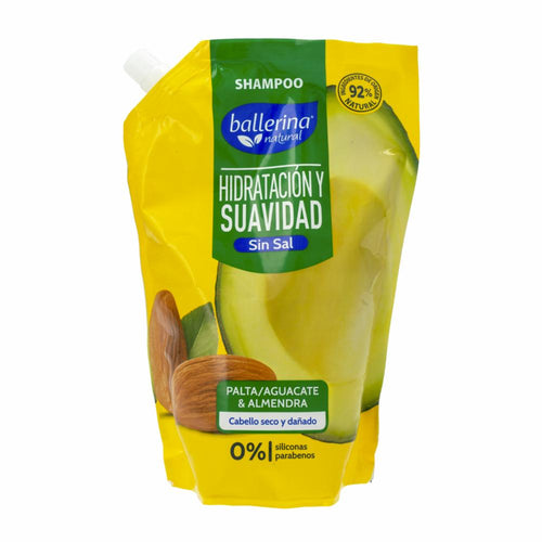 Shampoo Ballerina Hidratacion y Suavidad Palta y Almendras 750 ml