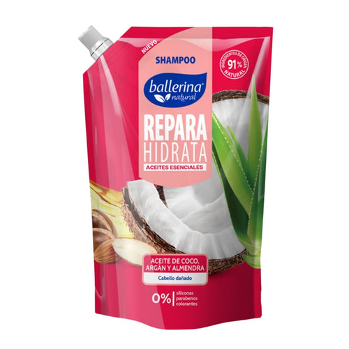 Shampoo Ballerina Repara Hidrata Coco Almendra
