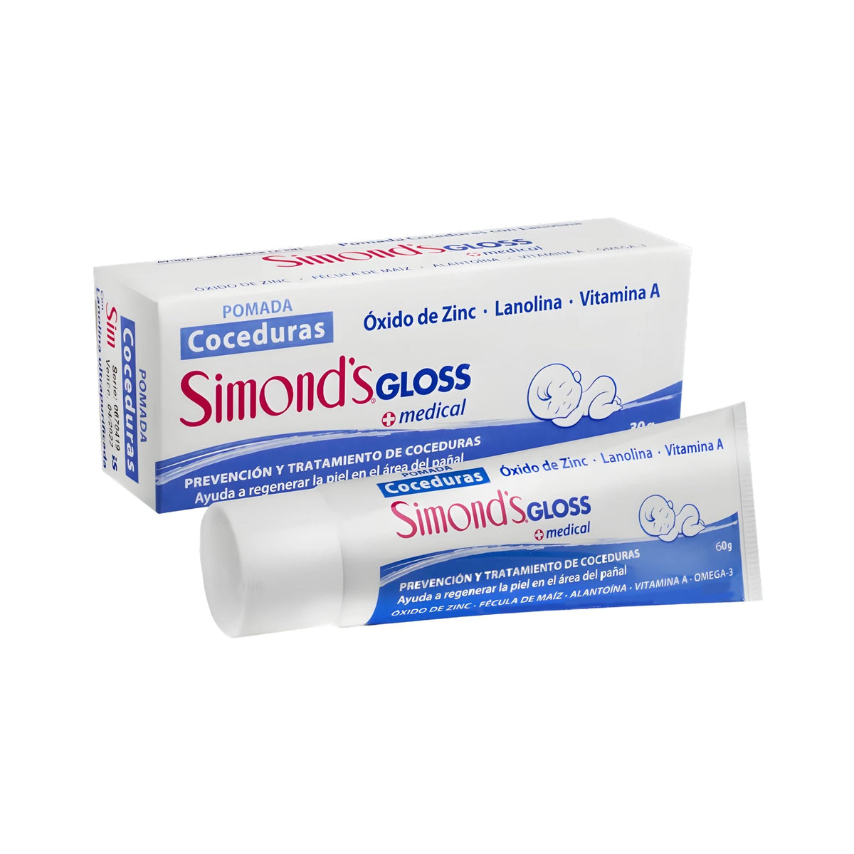 Pomada coceduras Simonds 60 g