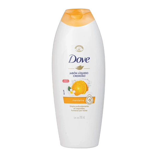 Jabón líquido cremoso Dove mandarina 700 ml