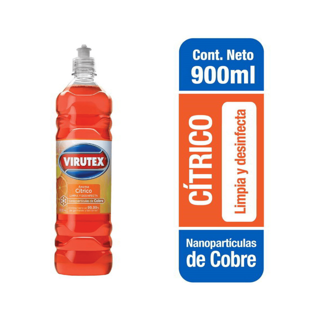 Limpiador Desinfectante Virutex Citrico 900 ml