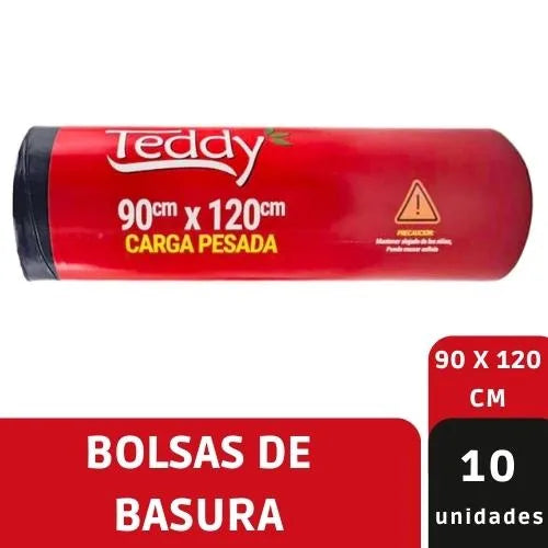 Bolsas de basura Teddy 90 x 120 cm