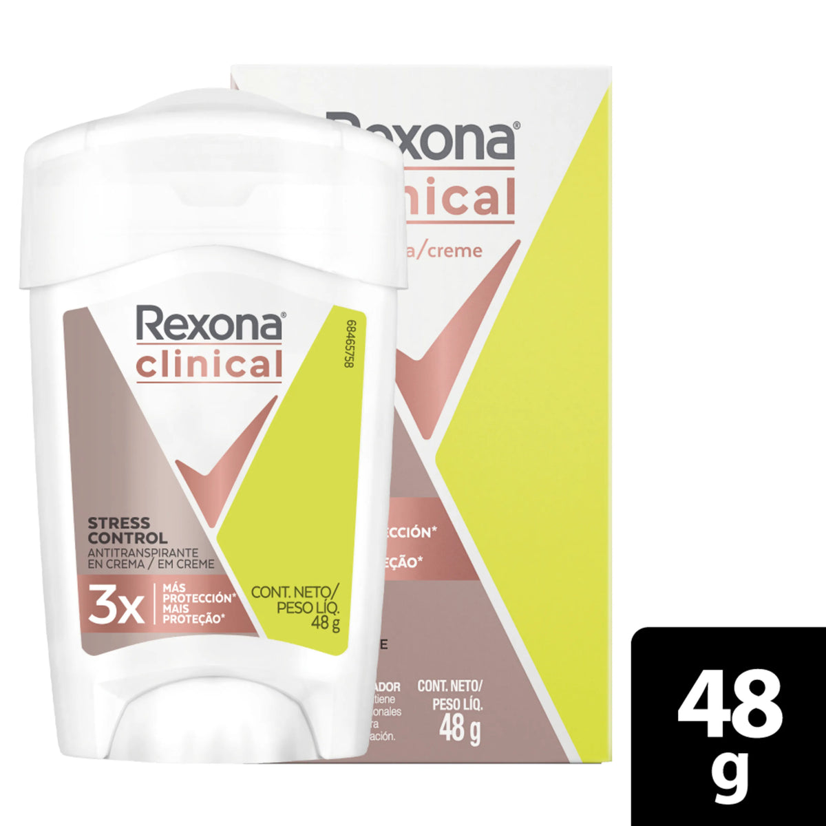 Desodorante Rexona Barra Clinical Stress Women 48 g