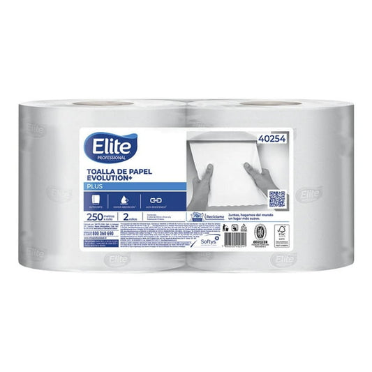 Toalla de Papel 2x250 Elite Evolution