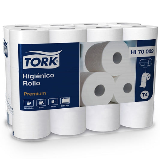 Papel Higiénico Tork 20 Metros Doble Hoja – 48 Rollos
