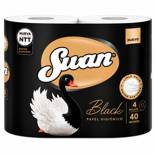 Papel Higiénico Swan Triple Hoja 4x40