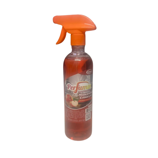 Perfumador de Tela Manzana Canela Nikoll Gatillo 500 ml