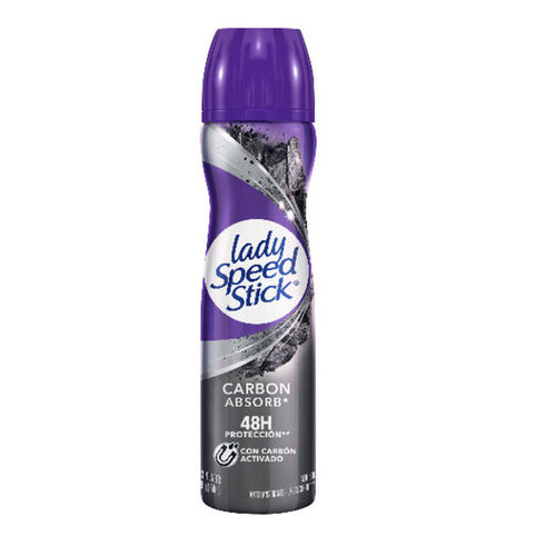 Desodorante Spray Lady Speed Stick Carbon